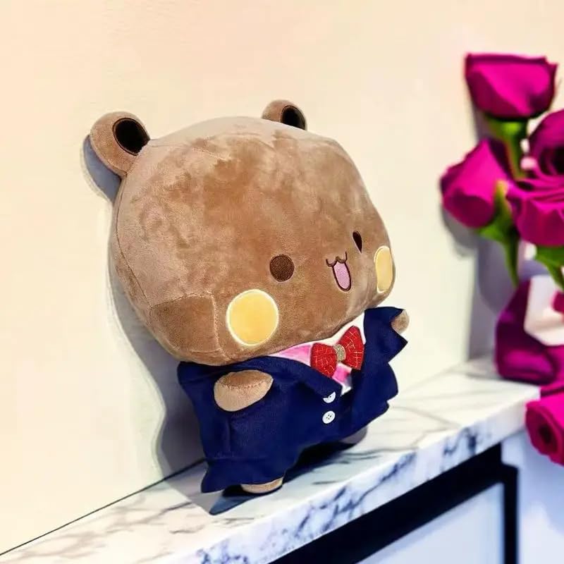Image of Bubu Dudu Plush Soft Toy-Adorable Cuddly Dudu Groom Plush for Kids and Adults,for Kids,Boyfriend,Girlfriend,Birthdays,Anniversaries,and Collectors-Ultra-Soft,Durable,and Lovable Design