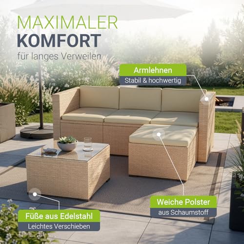 Gartenmöbel, die mit einem wachsen
