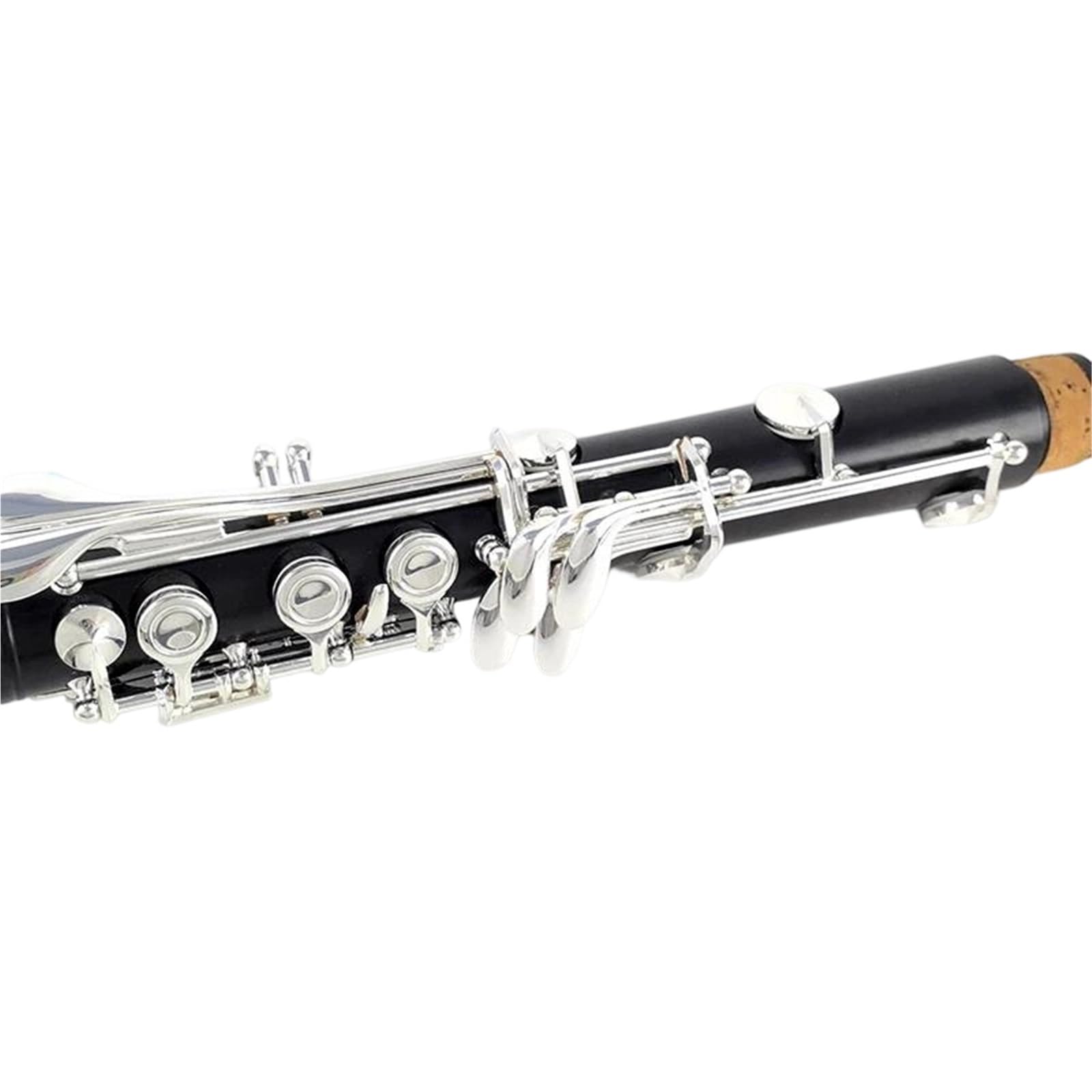 Clarinete 17 Teclas BB Agujero De Cierre Ébano Instrumentos Musicales Viento Madera Fácil Tocar
