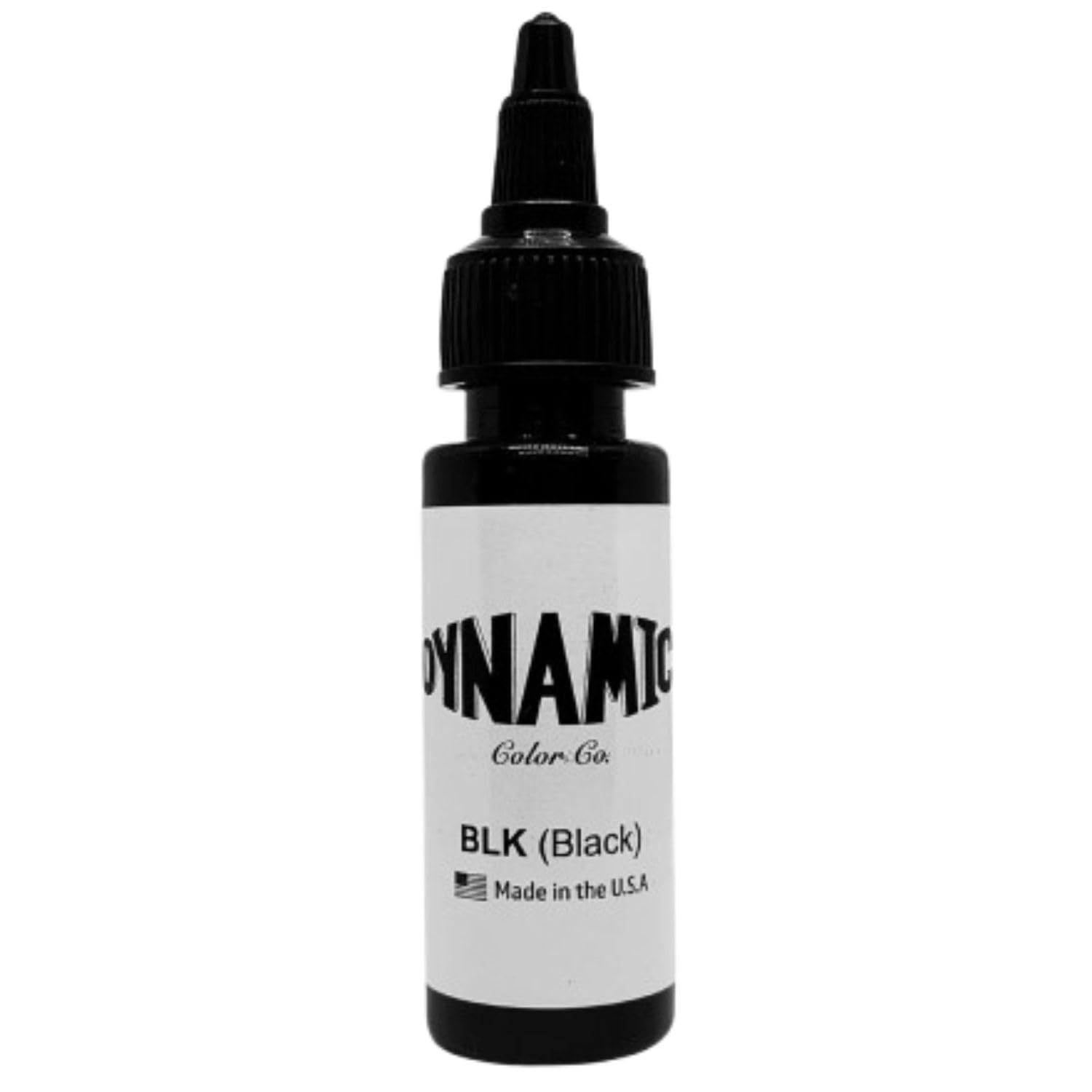 Dynamic Black Tattoo Ink 1 oz (30 ml) – Professional Permanent Tattoo Supply for Artists