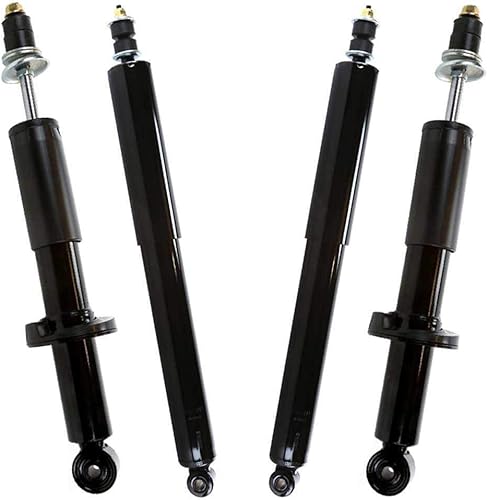 Para amortiguadores Toyota (4 piezas) LSAILON amortiguadores delanteros y traseros para 2000 2001 2002 2003 2004 2005 2006 para Toyota Tundra