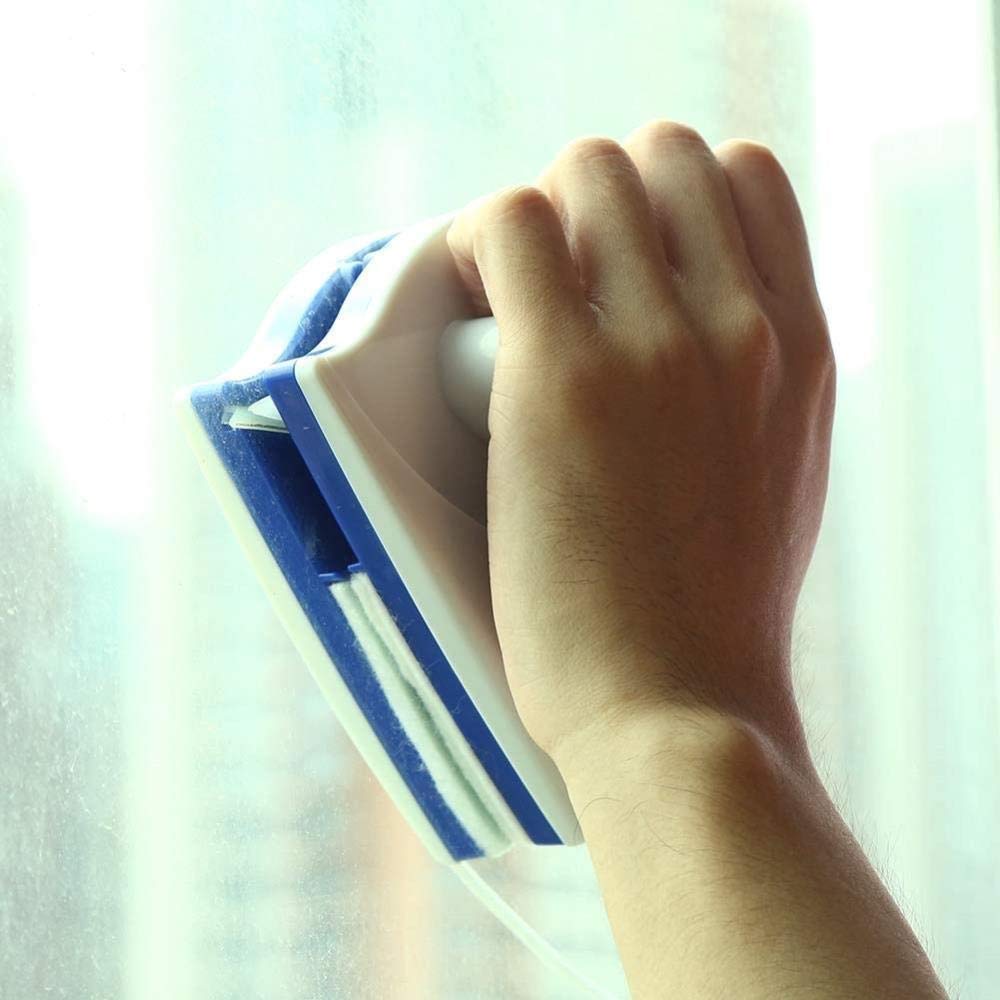 Limpiador de Vidrio, plástico Doble Lateral for el hogar Ventana de Vidrio Herramienta de Limpieza Magnético útil de Vidrio útil Limpiador Limpiador Herramienta de Limpieza