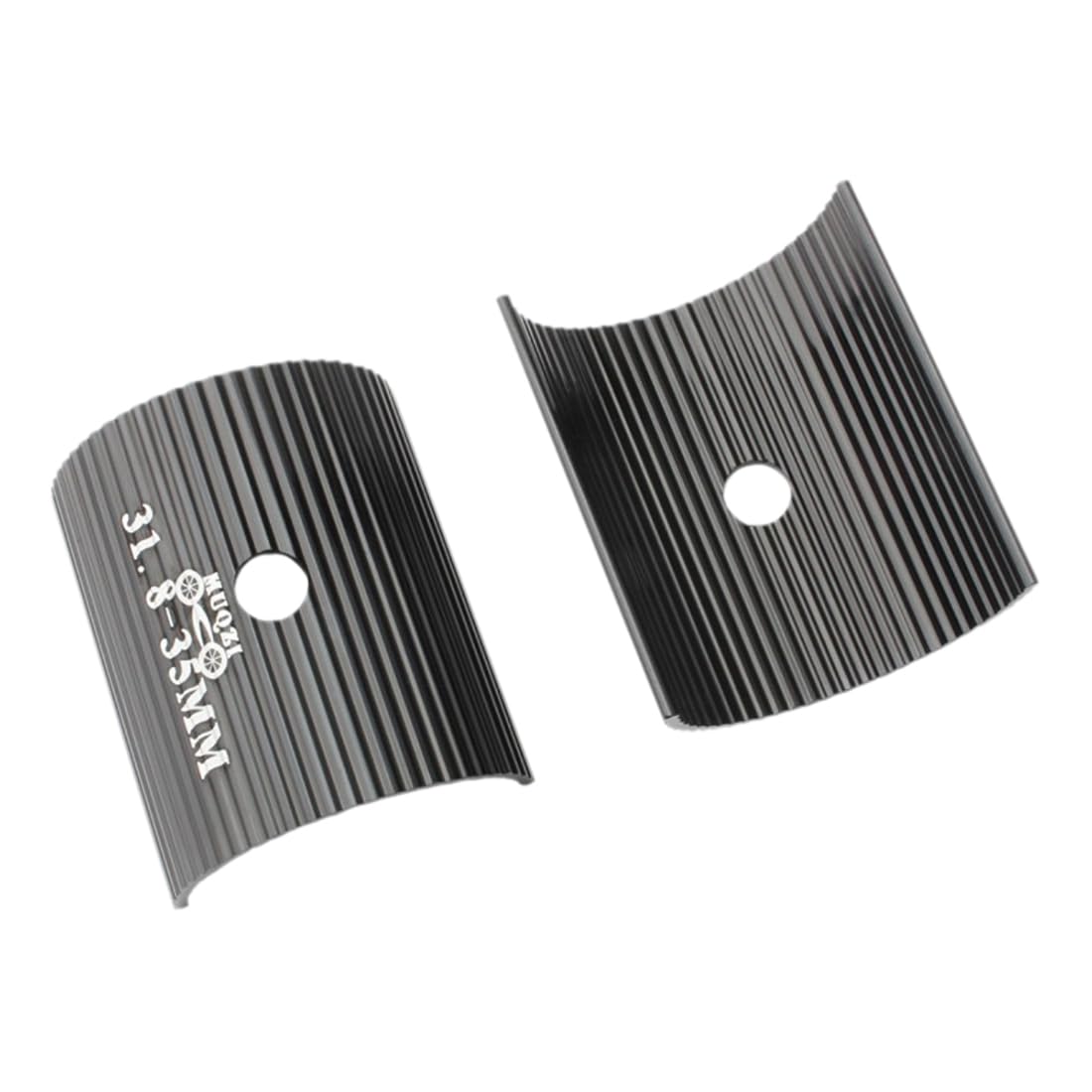 FOURIERS AC-A002 – Adattatore Shim Per Manubrio Da 35,0 A 31,8 Mm In Alluminio (Attacco Slip-On Grip)