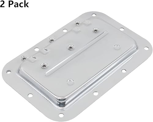 Miniatura 9 de 2 manijas de tracción con resorte, funda de hardware resistente para muebles, manija de anillo para caja de pecho, gabinete y altavoz con agarre de
