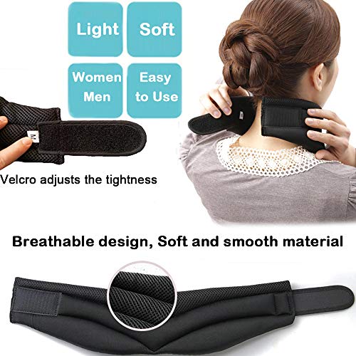Mwellewm V Neck Support Brace Cervical Collar -Soft Neck Support Relieves Pain thumb #1
