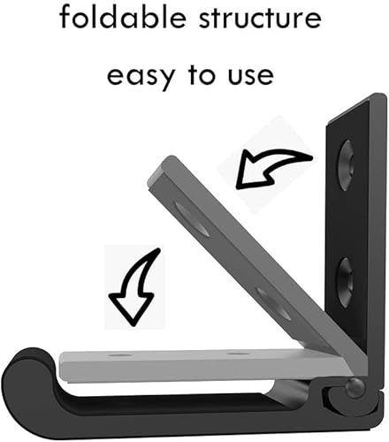 Miniatura 6 de Aoanoko Soporte de pared para rifle de rifle, resistente a los arañazos, gancho plegable para protección de escopeta y arco de arco, soporte de