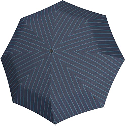 Paraguas automatico Knirps A.200 Medium Duomatic azul resistente para tormentas 2