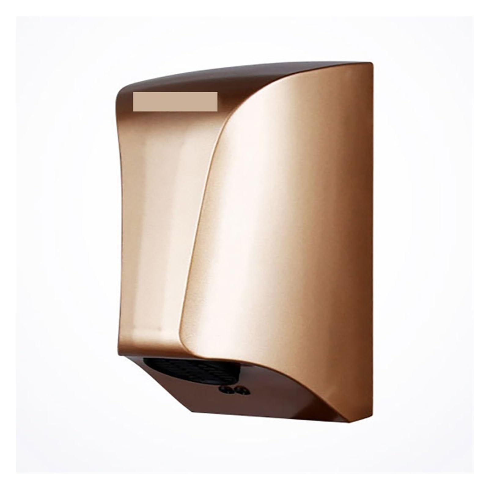 Secador de manos automático MINI de alta velocidad color oro para aseos