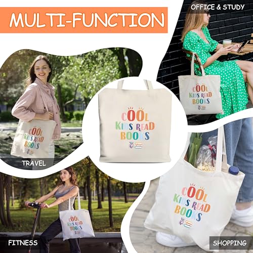 Bolso Tote para amantes de libros para mujer miniatura 5
