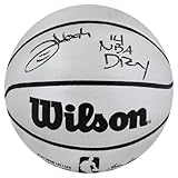 Joakim Noah Signed Wilson Platinum NBA Basketball w/14 NBA DPOY - Autographed Basketballs