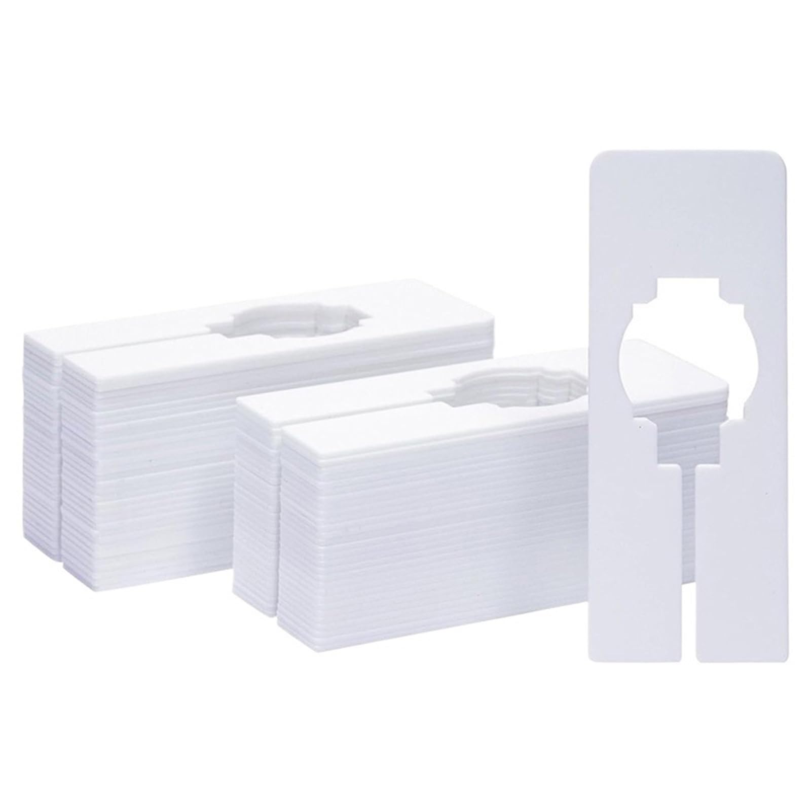 50pcs Plastic Reusable Closet Dividers for Organizing Shelves, 5x2.05in