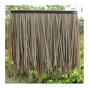 Jdjxynsrt ZJGZDCPHDPB Künstliche Palmblatt-Dachschindeln 4 Stück