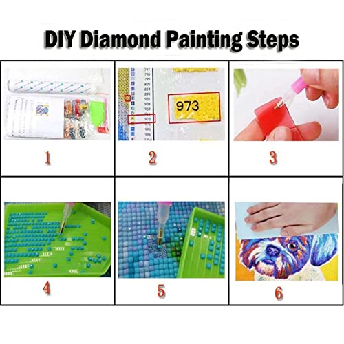 5D Diamond Painting Kit Completo Drill, Square