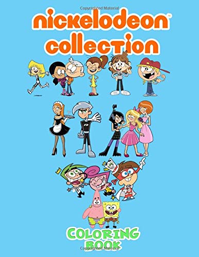 Buy Nickelodeon Collection Coloring Book: 90's Nick Coloring Books for ...