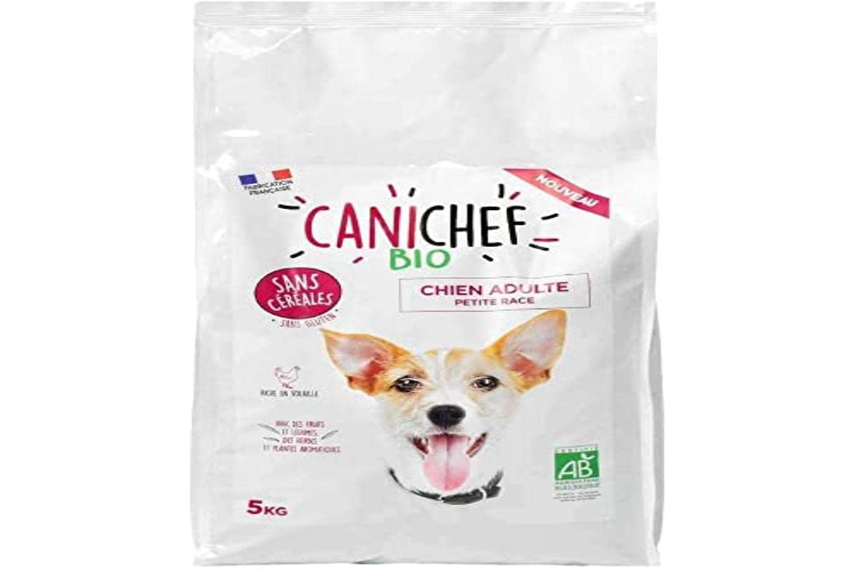 BIO - Aliment complet et sans céréales pour chien adulte - 5 kg