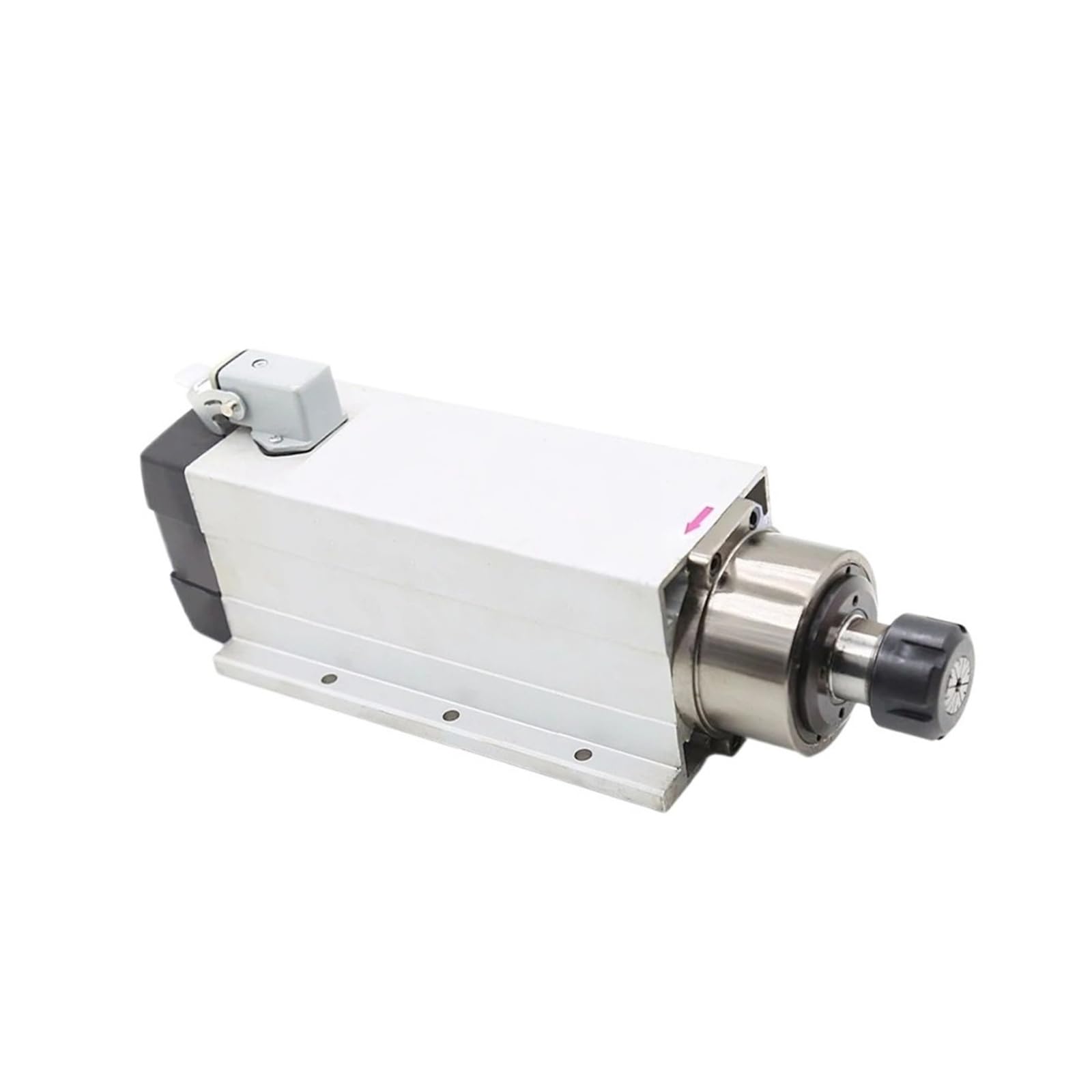 Evpeoetcpc 220V Er25 Air Cooled Spindle Motor, 4Kw /380V Square Type Cooled Spindle Motor(220V)