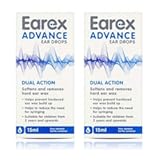 Advance Ear Wax Removal Drops- Dual Action 12ml x2