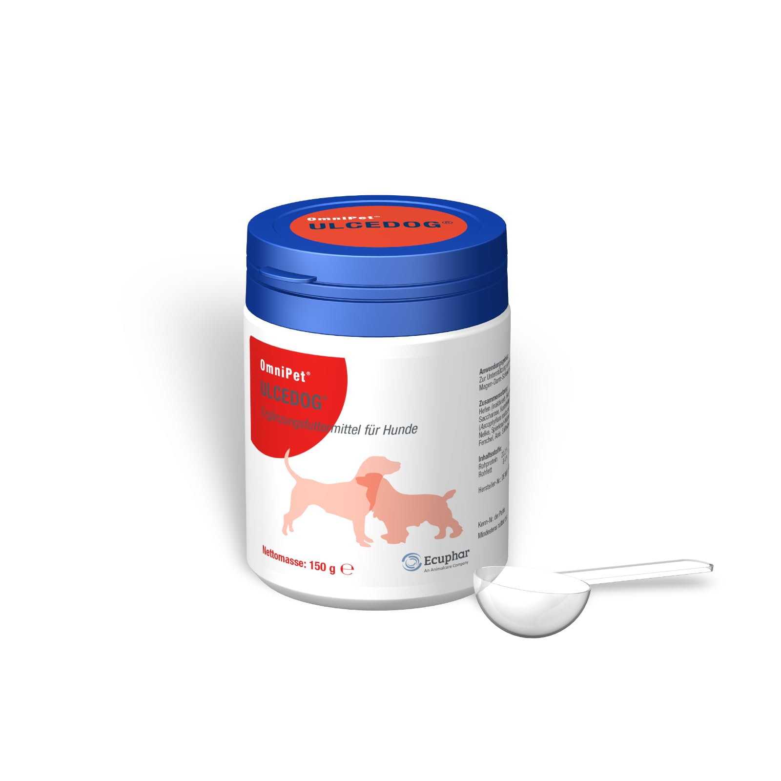 Ecuphar OmniPet Ulcedog 150 g complément estomac chien contre intolérance alimentaire