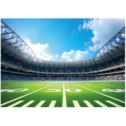 Fondo deportivo fútbol 7x5 pies para fotografía miniatura 6