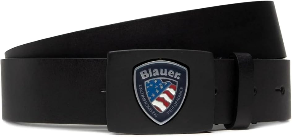 Blauer Belt Man Leather Black 90 Eu