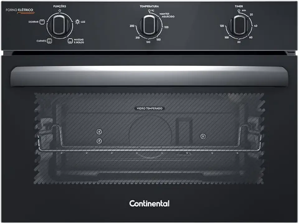 Forno de Embutir Elétrico Continental 50L com TOPLimpaFácil (OC4EM) 220v