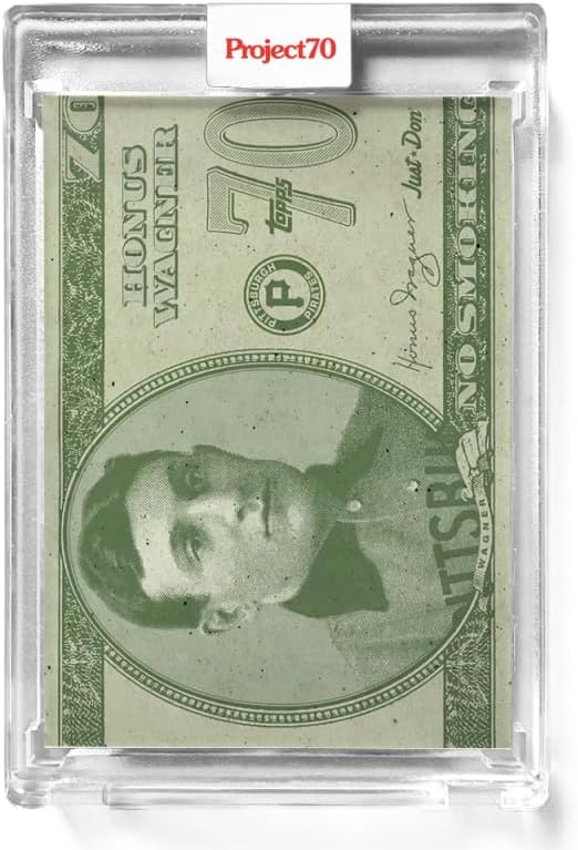 2021 Topps Project70 Baseball #665 Honus Wagner PR: 1943 Pittsburgh Pirates 1962 Don C