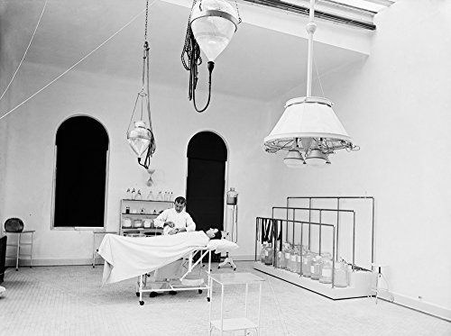 Brooklyn Hospital C1900 Nthe Operating Room At The Brooklyn Navy Yard Hospital In Brooklyn New York Photograph C1900 Poster Print by (18 x 24)