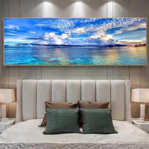 Impression sur toile de qualite paysage mer pour grand mur - 2