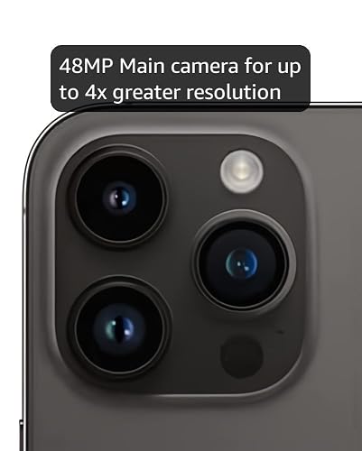 Amazon.com: Apple iPhone 14 Pro Max, 128GB, Space Black - Locked