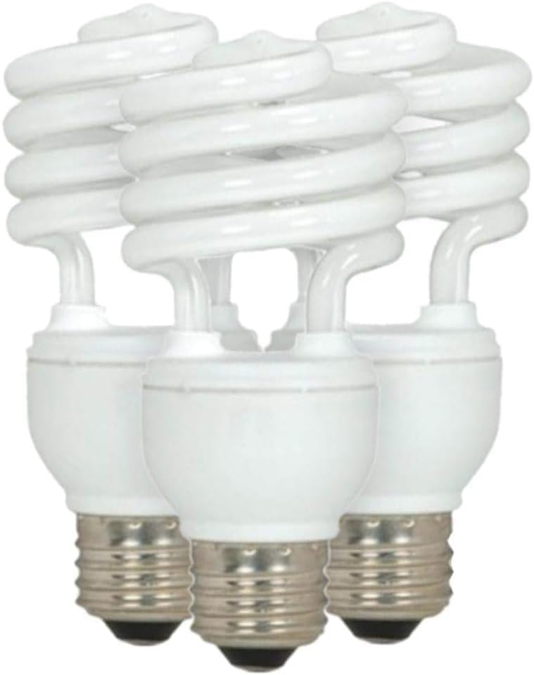 Satco - Foco CFL mini espiral., S6273, 18watts, 120 volts