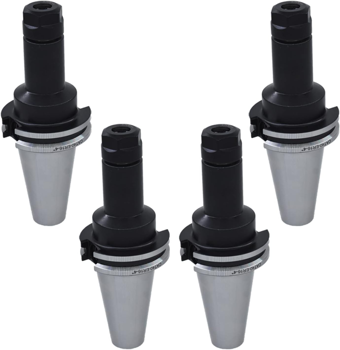 Kimllier CAT40 ER16 Collet Chuck 4 Length Collet Set 5/8-11, 4Pcs