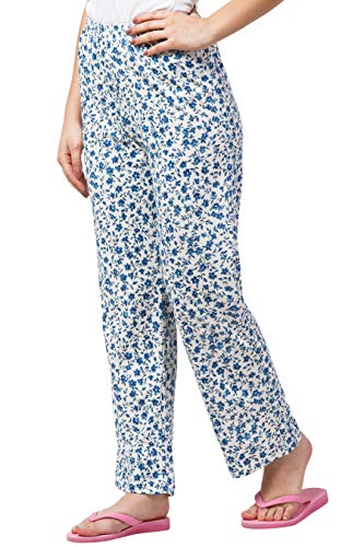 Image of Fflirtygo Womens Night Wear Cotton Pyjama /Women's Lounge Pants /Night Pants for Women Combo Pack (Prints and Colours May Vary)