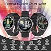 Smart-Watch-for-Men-Women-MakeAnswer-Call-Fitness-Tracker-with-Heart-Rate-MonitorBlood-PressureSleep-MonitorPedometerMessage-ReminderMusic-Control-Smartwatch-for-Android-and-iOS-Phones-Black Smart Watch for Android iOS Phones, Fitness Tracker with Blood Pressure, Heart Rate Monitor, Sleep Monitor, Waterproof…