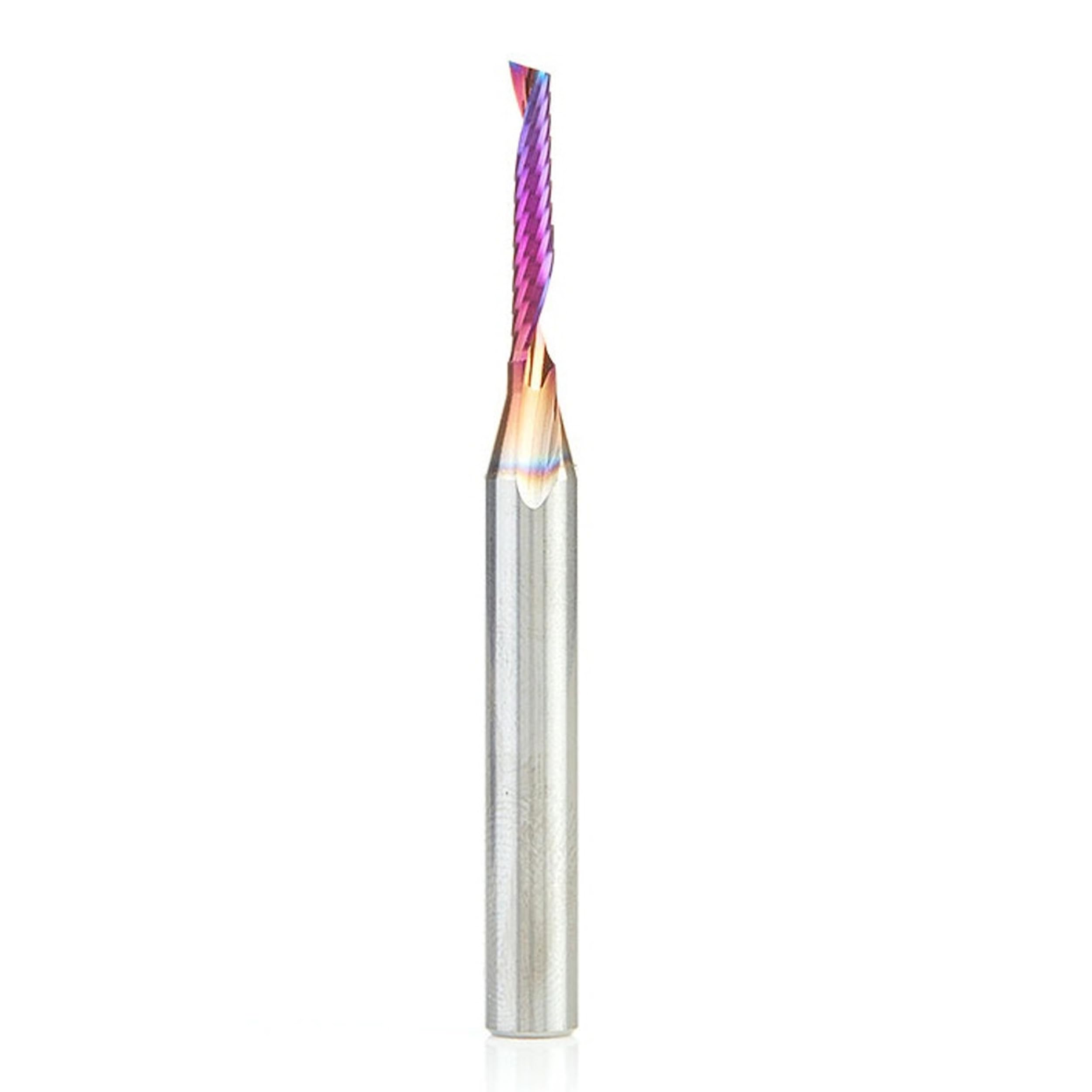 Amana Tool - 51446-K Solid Carbide CNC Spektra Extreme Tool Life Coated Spiral 'O' Single