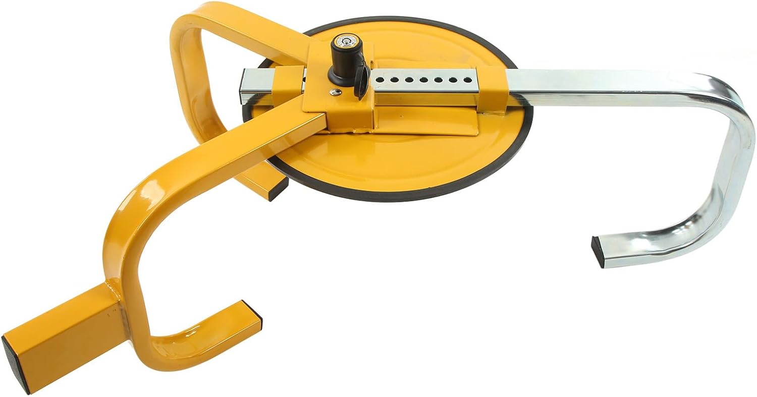 Adjustable Wheel Lock, Adjustable Clip Wheel Clamp Lock Parking Trunk Theft Deterrent High Hardness for Car,Wheel Lock