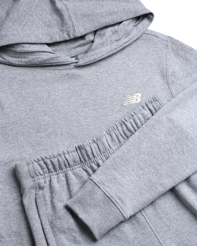 New Balance Active Boys Sweatpants Set - 2 Piece French Terry Boys Hoodies and Kids Joggers Tracksuit Activewear Set (8-20)2