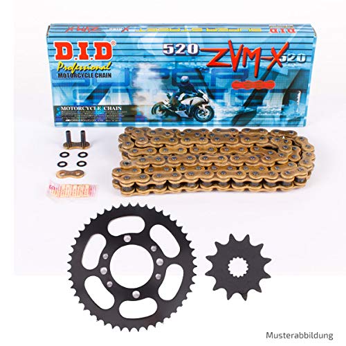 Kettensatz Yamaha MT-03 660 2006-2013, Kette DID ZVMX 520, offen, 15/47