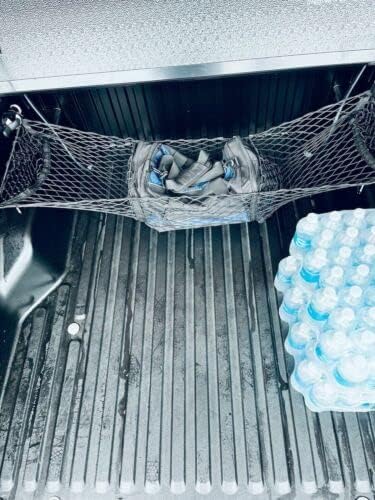 Miniatura 2 de EACCESSORIES EA Red de carga organizadora de maletero para Nissan Frontier 1998-2023 estilo sobre red de carga para SUV camión organizador de