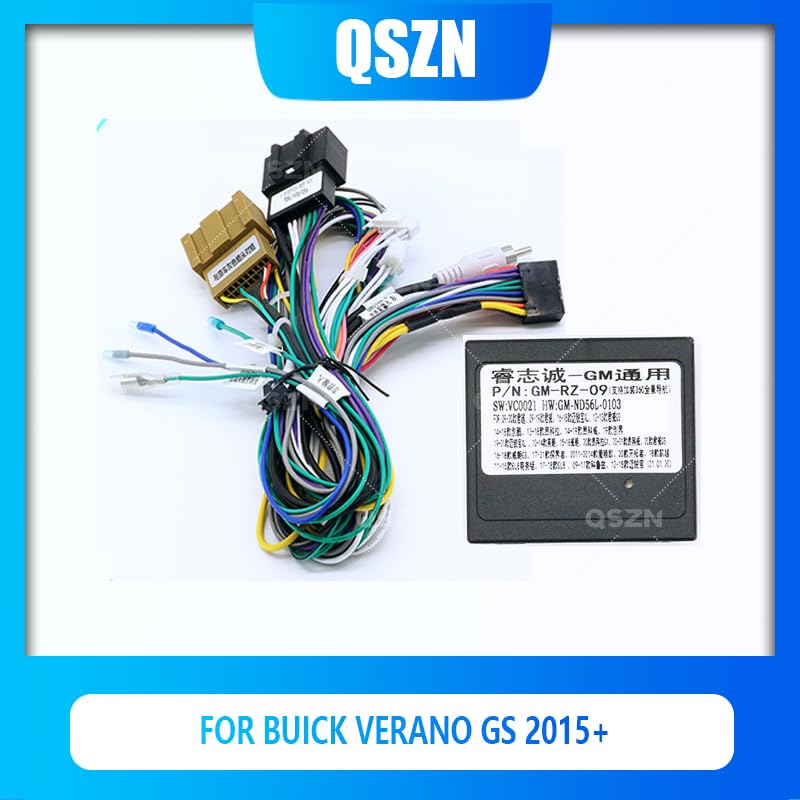 QSZN GM RZ 09 Canbus Box And Wiring Harness Instruction Manual For qszn-gm-rz-09-canbus-box-and-wiring-harness-instruction-manual-for