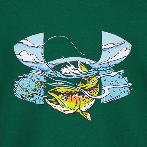 Image of Under Armour Boys' Long Sleeve Graphic T-Shirt, Lightweight & Breathable, Outdoor Collection