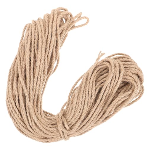 WOONEKY 1roll Sisal Rope for Cat Scratching Post Multi-Function Twine
