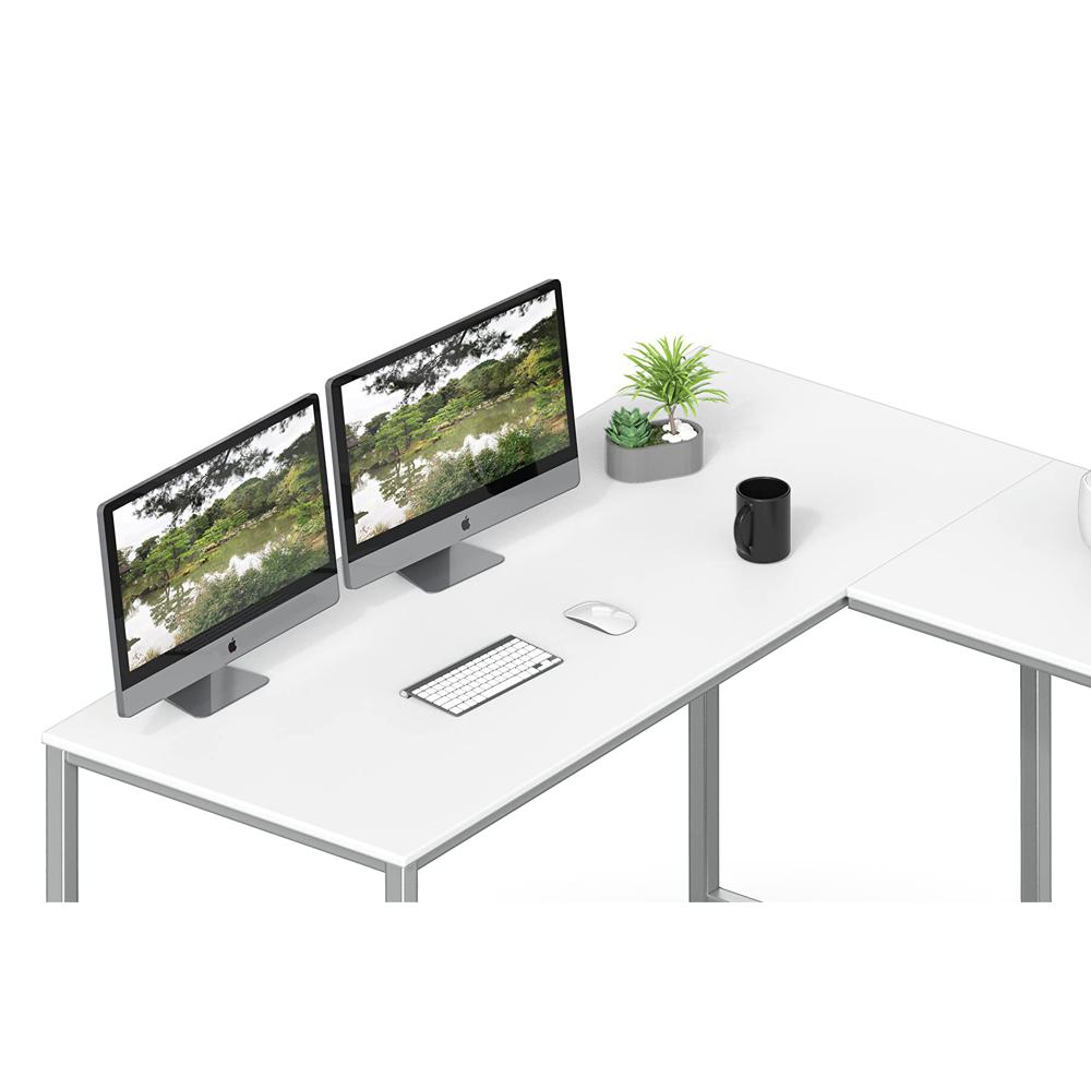 Amazon.com: SHW Mission 48 x 48 Inches L-Shape Home Office