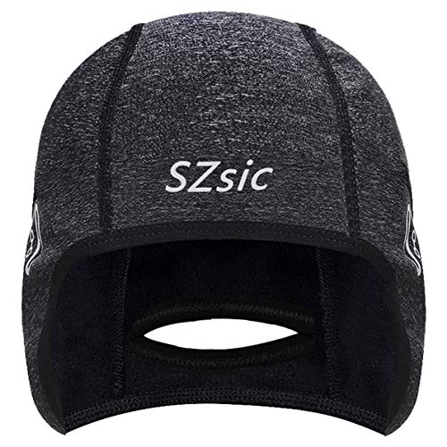 SZsic サイクルキャップ 吸汗速乾 インナーキャップ  ヘルメットキャップ 防風 撥水 裏起毛 自転車 帽子 通気性 耐用性 自転車 スキー ランニングキャップ
