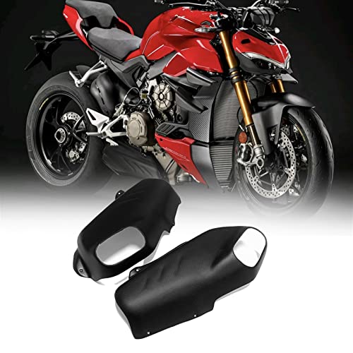 Protección de escape fibra carbono Ducati Superleggera V4 protector panel capó carenado 7