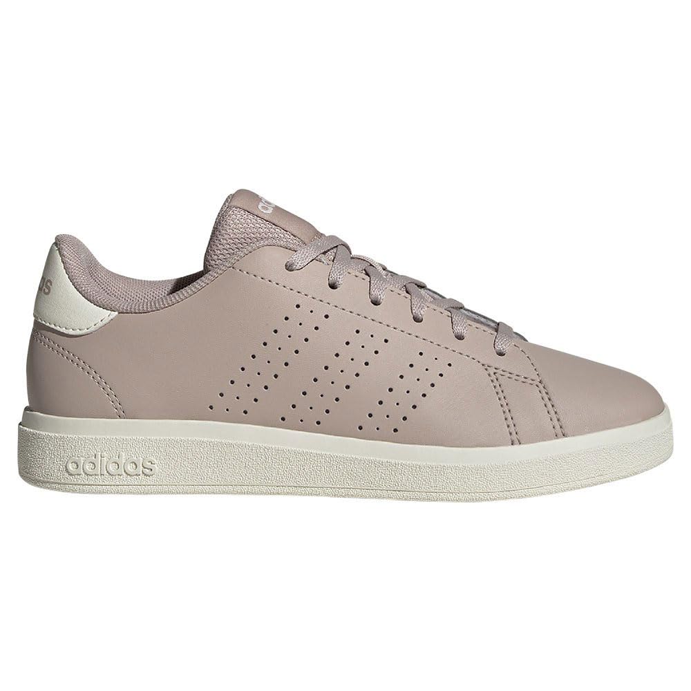 adidas Unisex Kids Advantage Base 2.0 Shoes Junior, Wonder Taupe/Off White/core Black, 4.5 UK