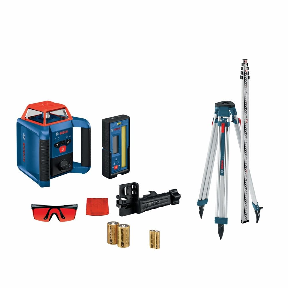 BOSCH PRO GRL2000-40HK REVOLVE2000 Self-Leveling Horizontal Rotary Laser