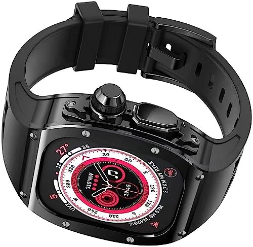 Protection militaire Apple Watch Ultra 49mm antichoc et bracelet transparent