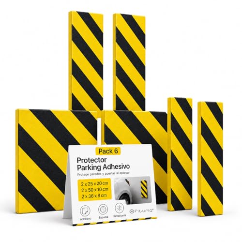 Protection murale garage bicolore : sécurisez votre stationnement au quotidien