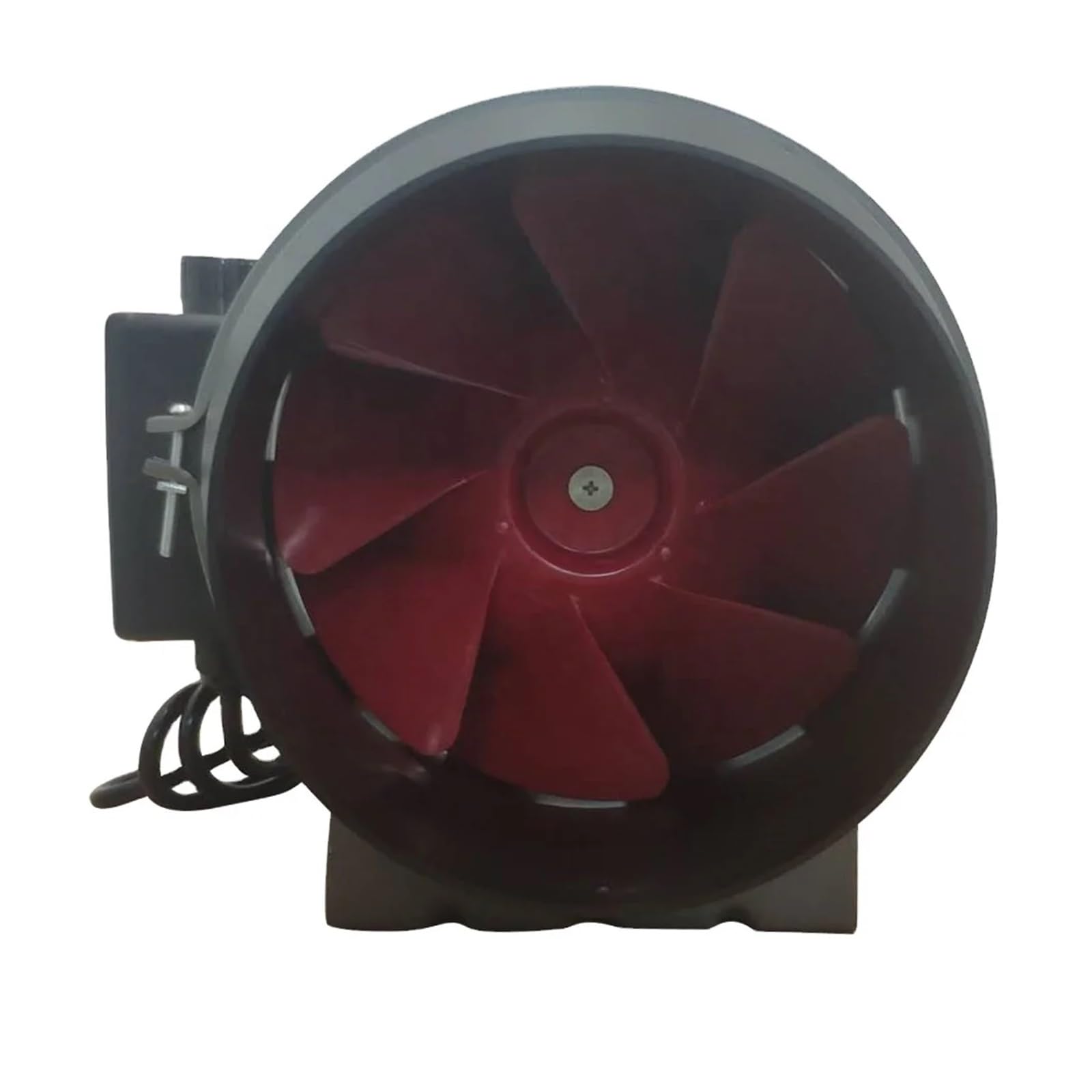 wentylator kanałowy, HR150 150mm AC 2500 Obr./min 630 M3/h Cichy Elektryczny Kanał Kanałowy Hvac Wentylacja Wydechowy Plastikowy Mały Osiowy Wentylator Chłodzący