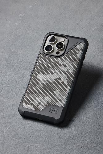 Coque iPhone 16 Pro UAG Metropolis LT graphite camouflage compatible MagSafe